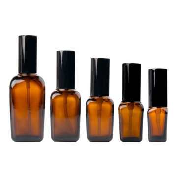 50ml square essential oil glass bottles with spray